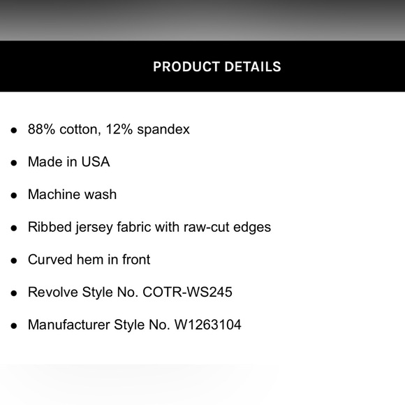 Cotton Citizen tank top - Picture 4 of 4